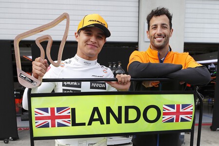 Norris Ricciardo Mclaren F1 2021