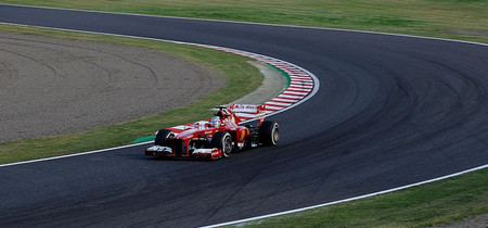 Fernando Alonso, cuarto y primero del resto en el Gran Premio de Japón