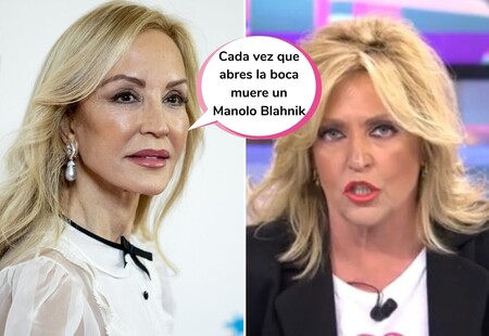 La llamada bomba de Carmen Lomana a 'Sálvame' para defender a Miguel Bosé... Que acaba en guerra personal contra Lydia Lozano