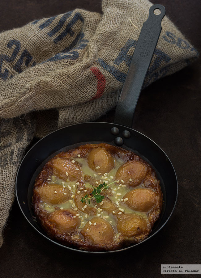 Tarta tatin de peras y jengibre: receta de postre tradicional, pero con un toque asiático