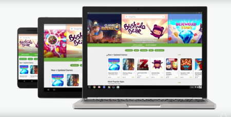Google Play está empezando a traer aplicaciones de Android a los Chromebooks