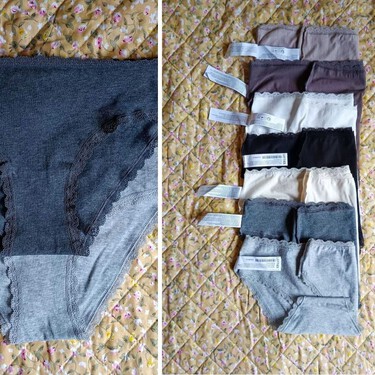 He encontrado las bragas básicas más cómodas del mundo. Solo tienen un pero (enorme): su larguísima etiqueta