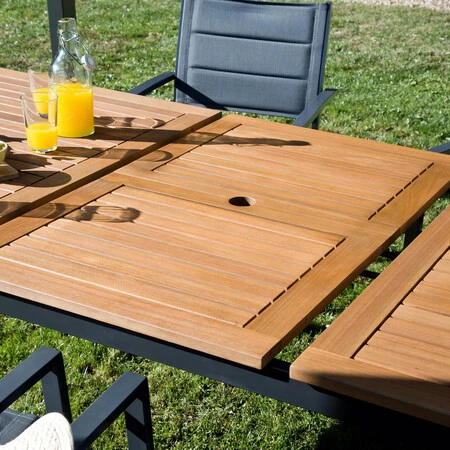 mesa extensible jardín