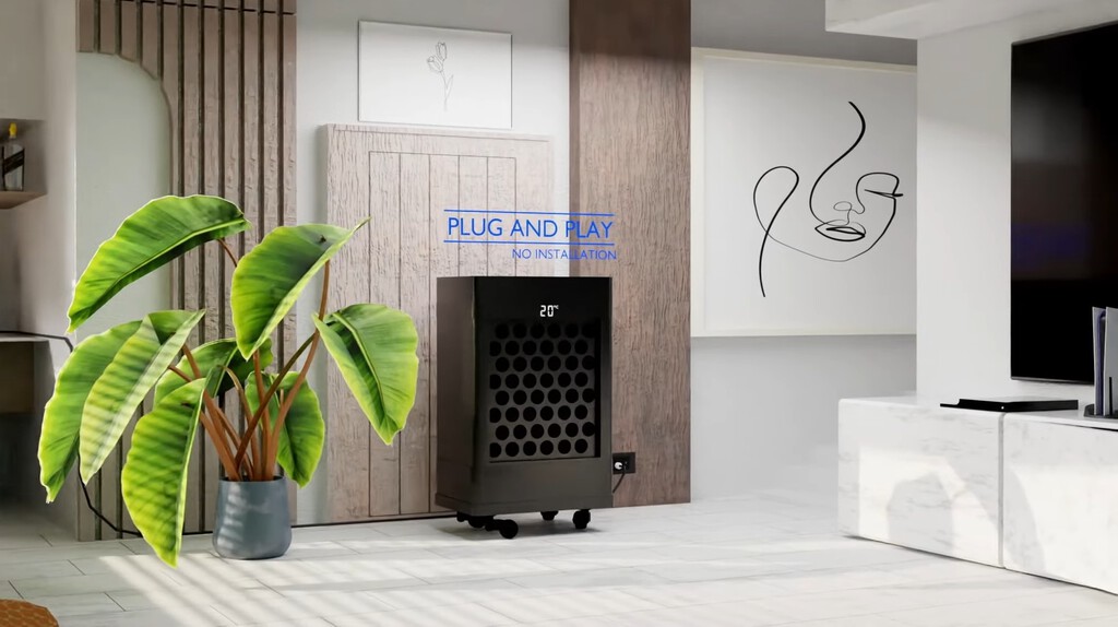 Este curioso invento quiere jubilar al aire acondicionado y promete gastar un 90% menos de luz 