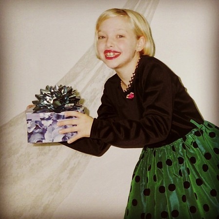 Para felicitaciones <em>vintage</em>, sin duda las de Amanda Seyfried