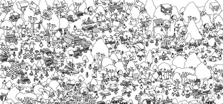 'Hidden Folks': un juego totalmente dibujado a mano ideal para los amantes de 'Dónde está Wally'