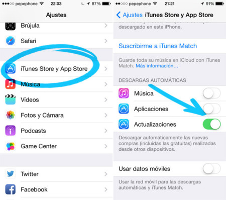 iOS desde cero: Actualizaciones automáticas