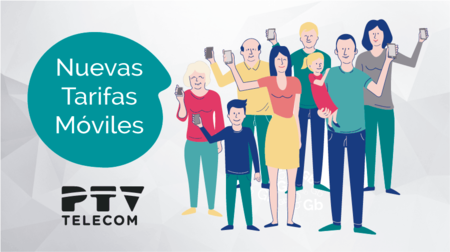 PTV Telecom aumenta gratis sus gigas y repite promoción con doble de gigas para siempre