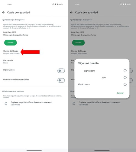 Copia Seguridad Whatsapp