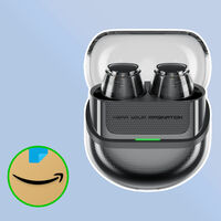 Diseño futurista y cancelación de ruido con inteligencia artificial: Amazon tiene estos audífonos en oferta