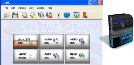 Ink DVD Burner, una utilidad de grabación ligera y rápida