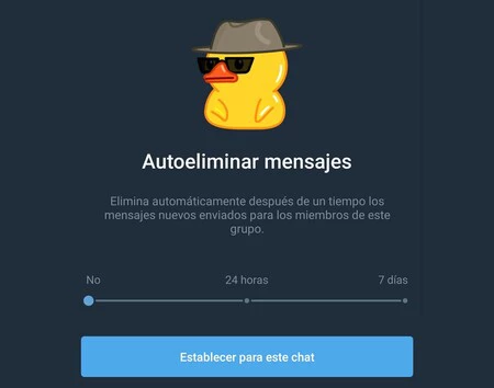 Telegram グループのメッセージの自動削除