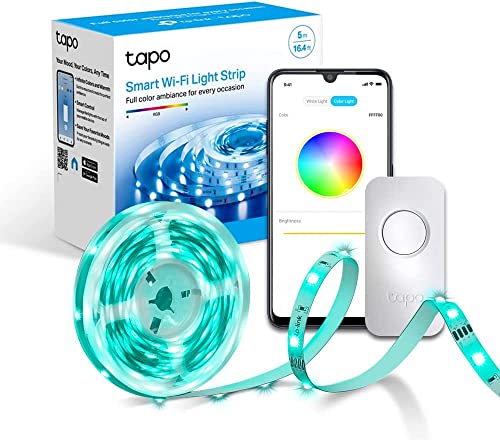 TP-Link Tapo L900-5 - 5M Wi-Fi Tiras LED de 12 V, 16 millones de colores