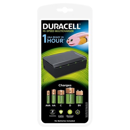 Cargador múltiple Duracell, con capacidad para 8 pilas, por 14,51 euros