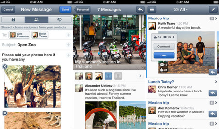 Just.me, combinando las apps de mensajería con las redes sociales