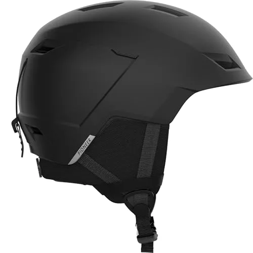 Salomon Pioneer LT Access Casco de Esquí, Snowboard, para Hombre Esqui Snowboard, Seguridad y comodidad, Comodidad óptima, Estilo deportivo inspirado en el rendimiento, Negro, L (59-62 cm)