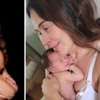 Una actriz brasileña que creía que estaba en la menopausia, quedó embarazada de forma natural y fue madre a los 56 años  