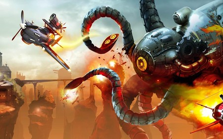 Sine Mora EX será gratuito en PC si ya tienes el original. Y llega con modo cooperativo