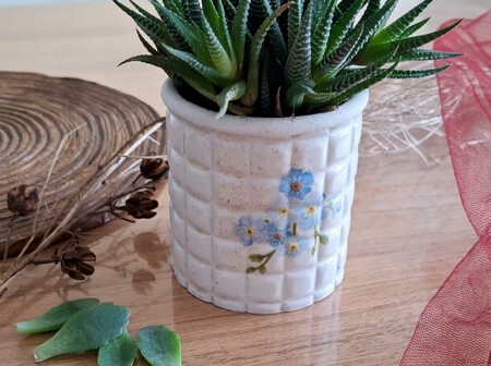 Cómo hacer una maceta tipo cerámica con una botella PET y una lata: parece comprada y queda muy bonita