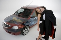 Autobizarrismo: el Dacia Logan de Drácula