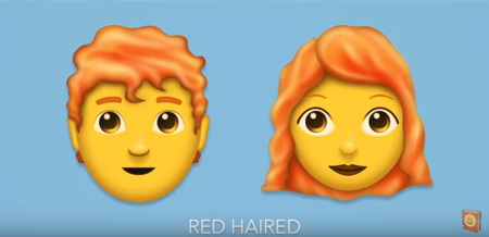 Los pelirrojos al fin tendrán sus propios emojis: la lista se amplia con 157 nuevos iconos que llegarán este verano