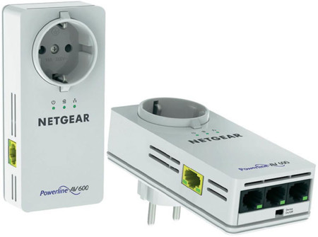 Netgear XAVB6504, un PLC de 600 Mbps con 4 puertos Ethernet