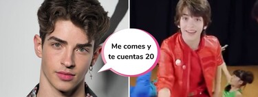 El pasado de Manu Ríos, el influencer que pone a tono 'Élite 4': sí, fue ficha roja del grupo Parchís (y otros trabajitos de mocatriz)
