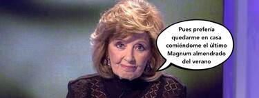 María Teresa Campos hizo pellas en el último 'Hormigas Blancas', y no para sentirse joven: estos son los motivos según Carlota Corredera, amiga traicionera de Carmen Borrego