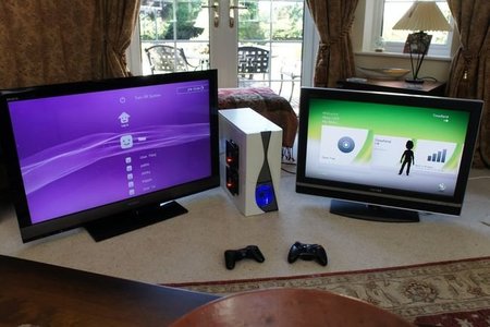 PS3 y Xbox 360 juntas en una sola máquina. Ver para creer