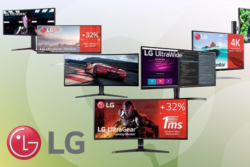 Siete monitores LG gaming y de trabajo que puedes encontrar más baratos esta semana en Amazon