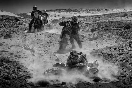 François se coló en cada rincón en el Dakar 2012