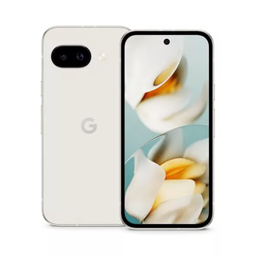 Google Pixel 9a – Smartphone Android Libre con cámara con IA, batería para Todo el día y potentes Funciones de Seguridad – Porcelana, 128GB