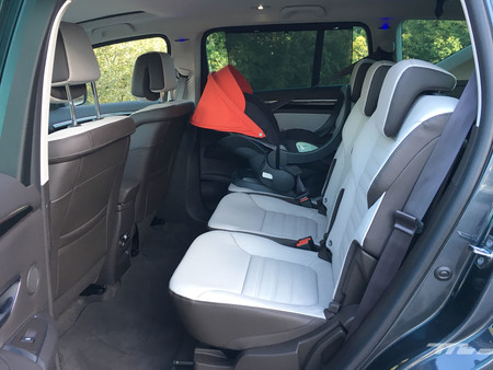 Renault Espace Prueba segunda fila de asientos