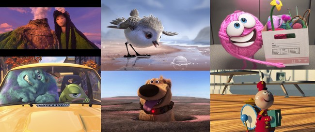 Cortos Pixar Apertura