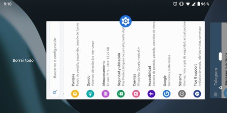 Android P Beta 2 por fin nos deja cerrar todas las apps abiertas de golpe: vuelve el botón 'Borrar todo'
