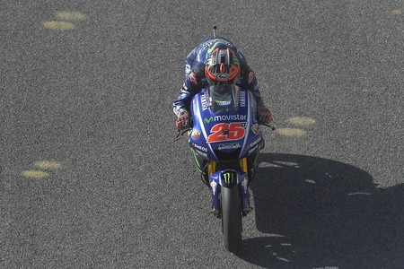 Maverick Viñales se muerde la lengua (pero poco): "No entiendo lo de Michelin, estamos regalando puntos importantes"
