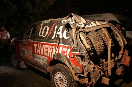 Dakar 2012: el adiós de los Di Palma