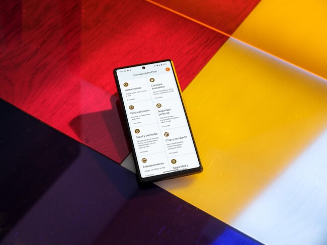 Mockuuups Multicolored Background And Google Pixel 6 Mockup