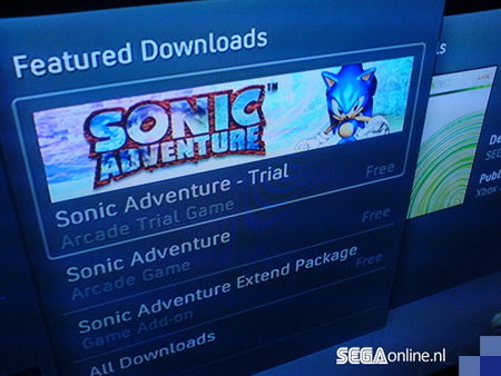 'Sonic Adventure' podría llegar a XBLA
