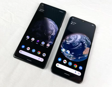 左、Google Pixel 6。右、Xiaomi Mi A3