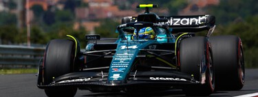 Aston Martin ya reconoce que tiene un problema: Fernando Alonso casi acaba doblado y fuera de los puntos en Hungría 
