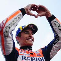 Marc Márquez se reúne con el número dos de Honda: "Espero que el trabajo se vea en 2024"
