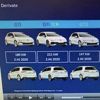 De 241 a 328 hp: se filtra la potencia de los próximos cinco Volkswagen Golf deportivos