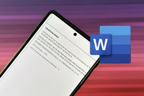 Documentos Word Android