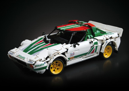 Este Lancia Stratos de Lego debería convertirse en un kit oficial