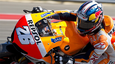 Dani Pedrosa detalle