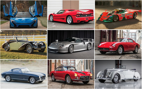 Estos son los 9 coches más caros subastados este fin de semana en Amelia Island