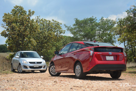 Toyota Prius Vs Suzuki Swift 4