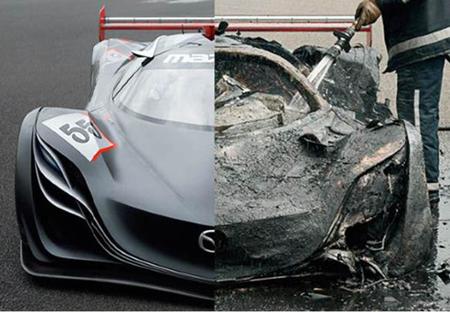 "Hola, somos Top Gear y hemos quemado el Mazda Furai Concept"