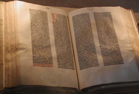 Todos los colores de la Biblia de Gutenberg